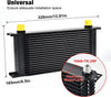 19 Row Oil Cooler Bundle with 330Mm Oil Cooler Mounting Bracket Kit