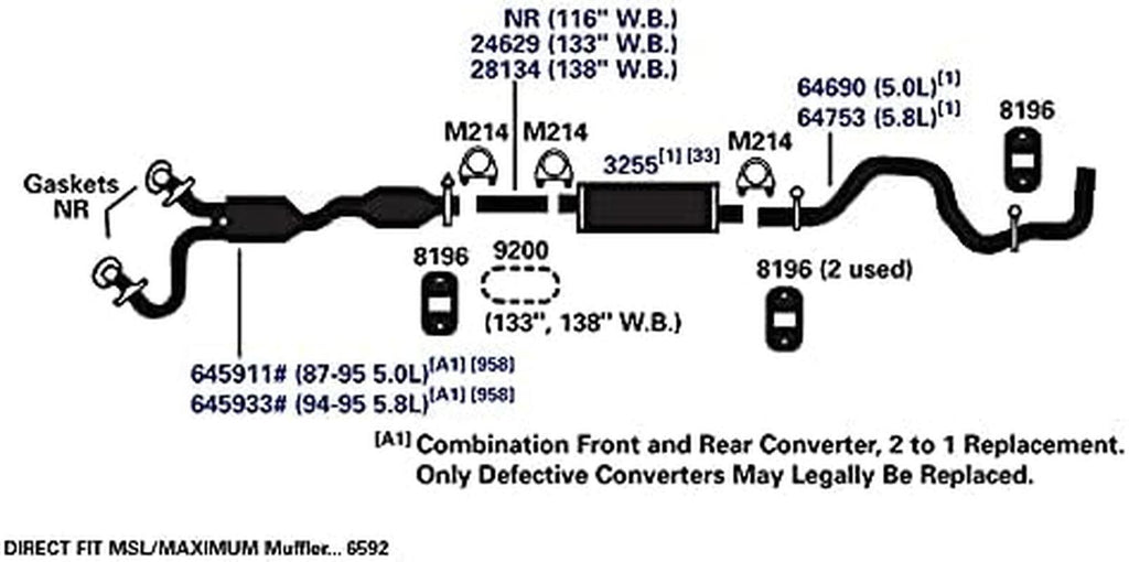 64753 Exhaust Tail Pipe