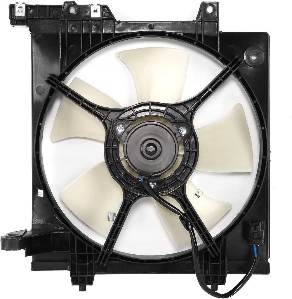 Factory Style Radiator Fan Assembly Compatible with 03-06 Subaru Baja, 00-04 Legacy/Outback,Oem-Rf-0938