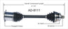 AD-8111 CV Axle Shaft