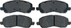 Silver 14D866CHF1 Ceramic Front Disc Brake Pad Set