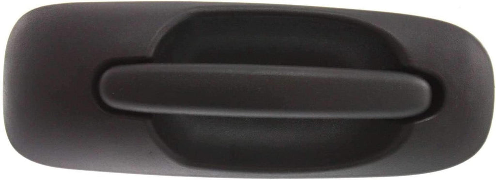 Rear, Passenger Side Exterior Door Handle Compatible with 2001-2007 Dodge Grand Caravan, Dodge Caravan, Fits 2001-2007 Chrysler Town & Country, Fits 2001-2003 Chrysler Voyager
