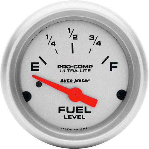 4314 Ultra-Lite Electric Fuel Level Gauge, 2 1/16