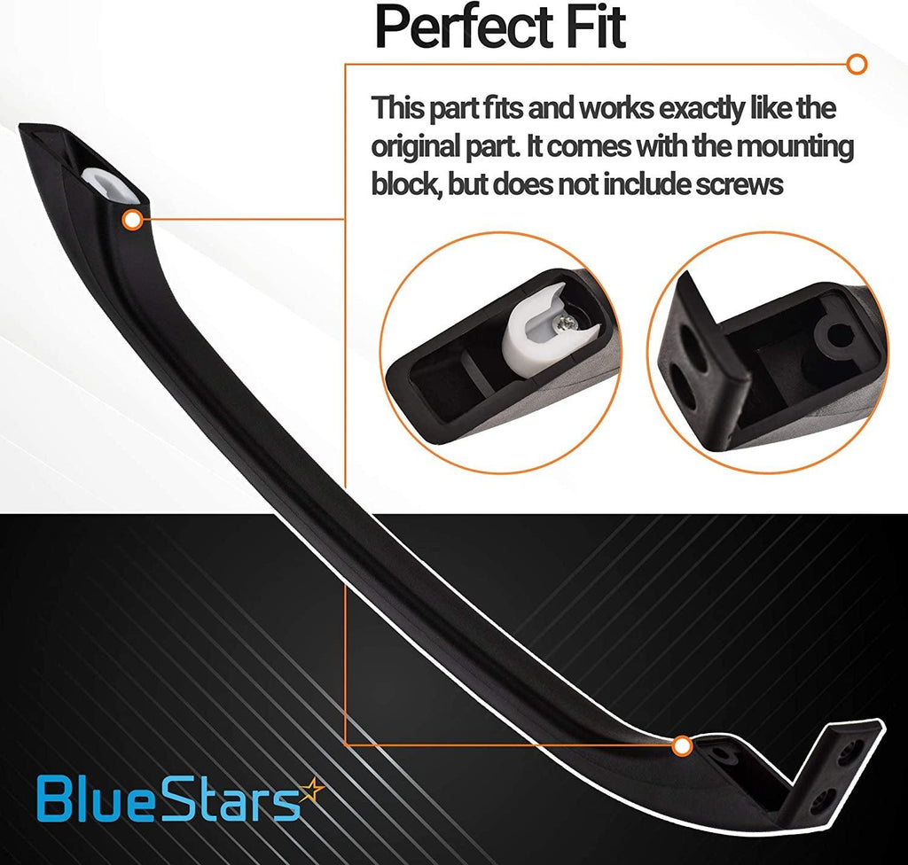 Bluestars Ultra Durable 218428121 Refrigerator Door Handle Replacement Part Easy to Install - Exact Fit for Frigidaire Refrigerators - Replaces 218428107 AP2114546 PS427931 781148