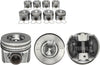 MAHLE Pistons & Ring Kit (+.020" / .050Mm) for 2008-2010 Ford 6.4L Diesel Powerstroke 224-3666WR.050