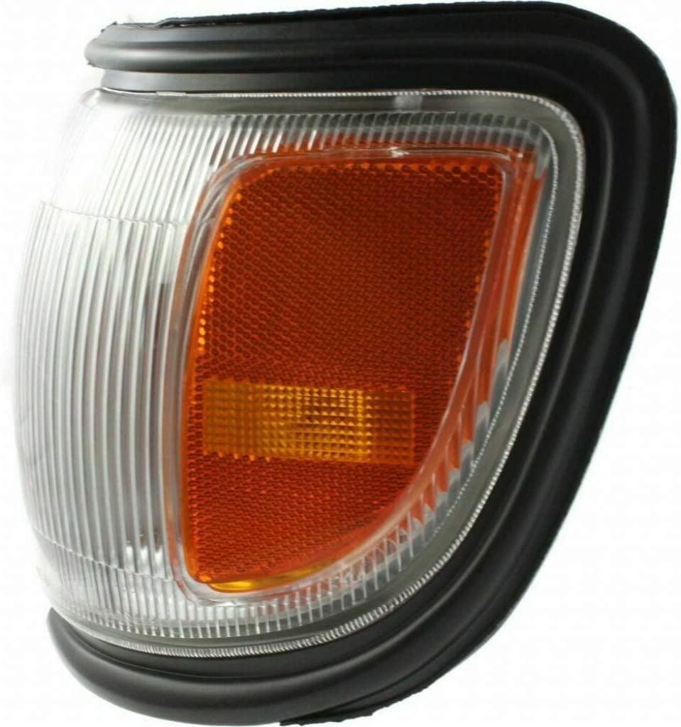 For Nissan Pathfinder Side Marker Light 1996 97 98 1999 Driver Side | W/Black Trim| NI2550130 | 26115-0W026