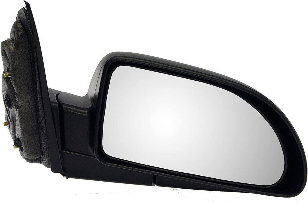 Dorman 955-502 Passenger Side Power Door Mirror - Folding Compatible with Select Chevrolet / Saturn Models, Black
