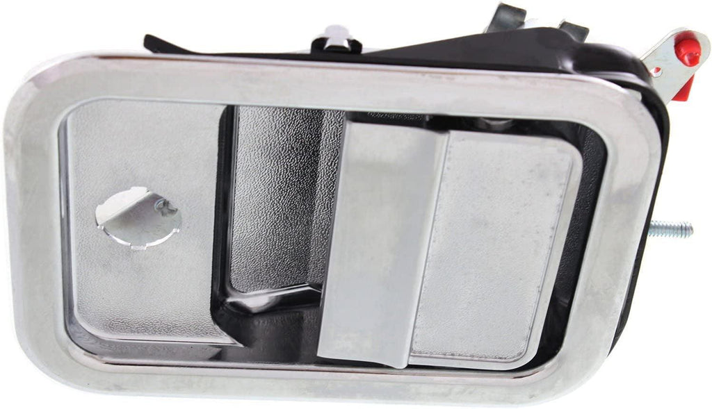 Front Exterior Door Handle Compatible with 2001-2009 Freightliner Classic/Classic XL and 1997-2003 Freightliner FL112, Set of 2, Driver and Passenger Side