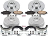 KOE15130DK Autospecialty Front and Rear Replacement Brake Kit-Oe Brake Drums & Ceramic Brake Pads