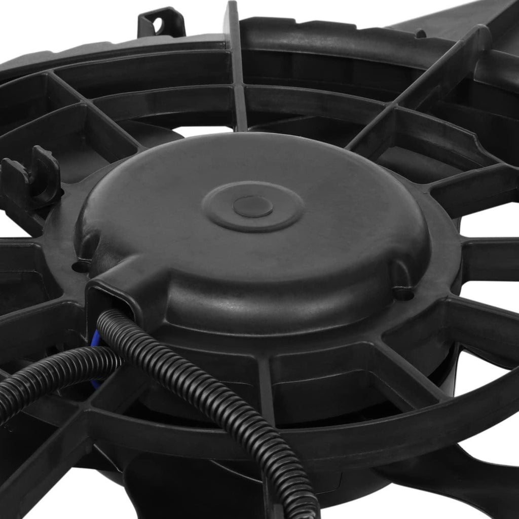 Factory Style Radiator Cooling Fan Assembly Compatible with 06-10 Kia Magentis/Optima 2.7L,OEM-RF-1157