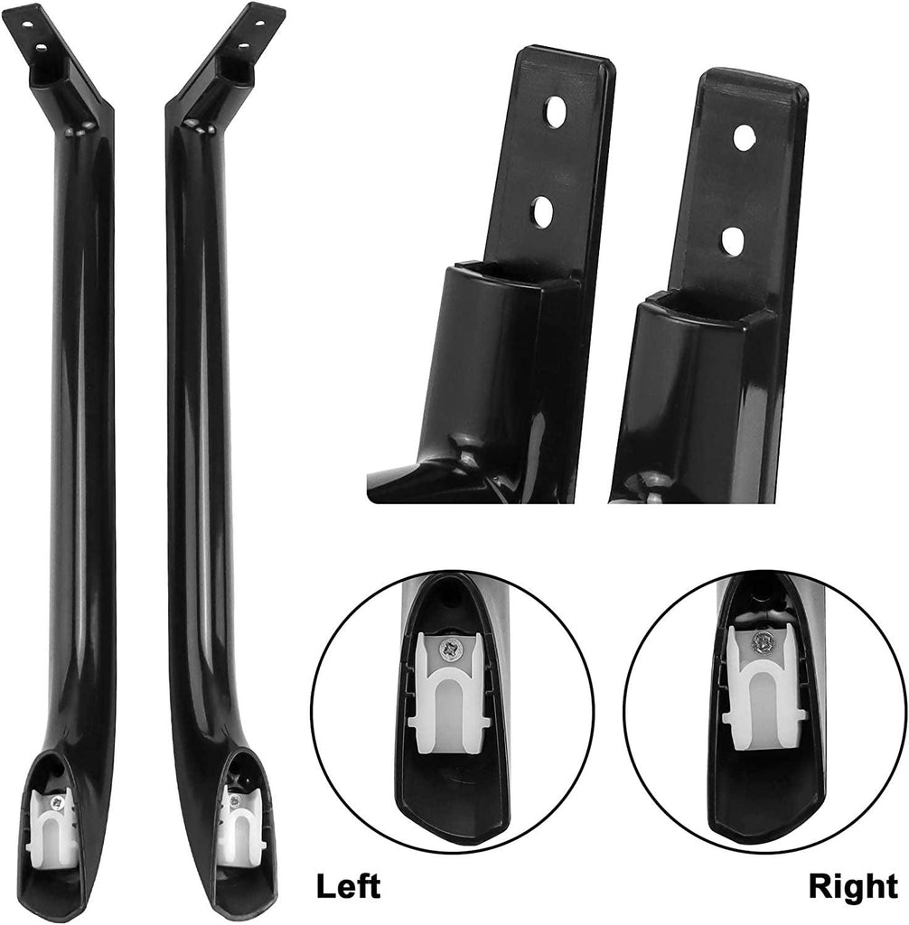 AMI PARTS 5304506471 Refrigerator Door Handle Set (Black) Replaces 242059503 242059506 5304486361 5304504509 5304504510 5304510039 5304510041 4390912 AP6036332 PS11731976 EAP11731976(2 Pack)