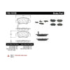 Centric Rear Disc Brake Pad for 09-14 Corolla (102.15720)