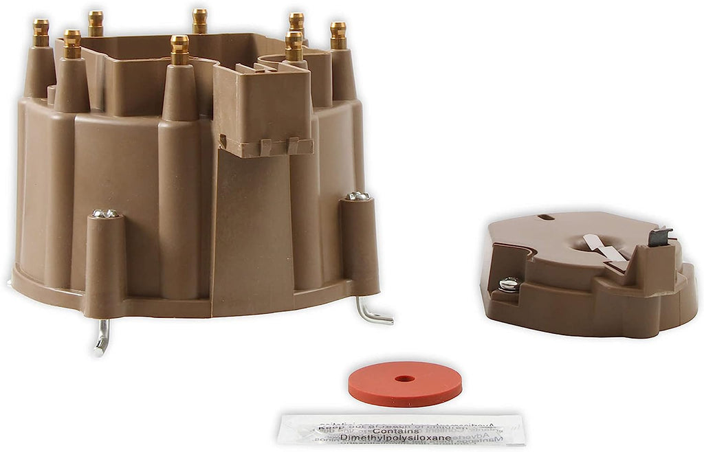 8122 Distributor Cap and Rotor Kit - HEI Style - Tan