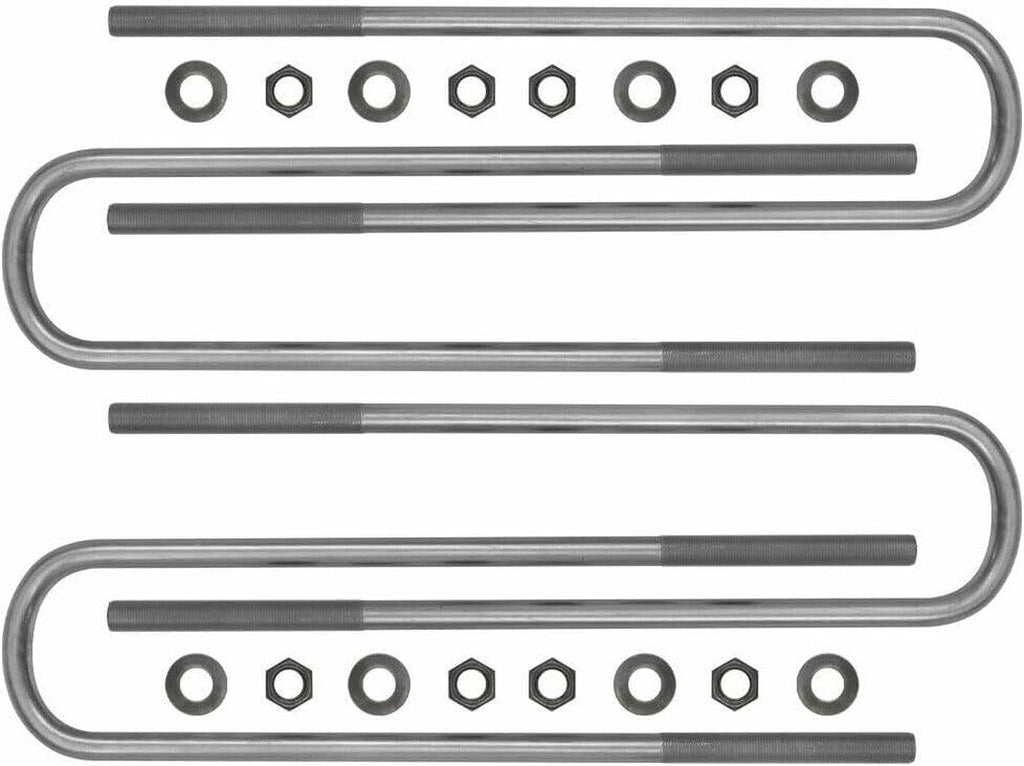 ICON, Rear, 17" U-Bolt Kit, Compatible with 2011-Up Ford F250/F350 SD, 67002