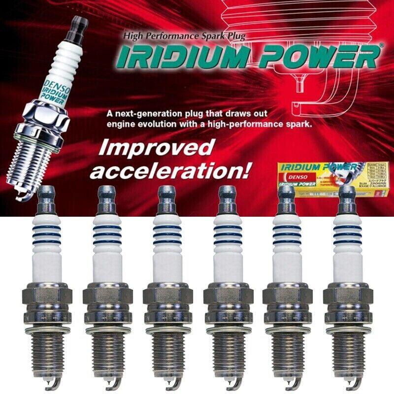 DENSO IRIDIUM POWER Spark Plug 6PCS for Audi/ BMW/ Chevrolet/ Fiat/ Porsche/ VW