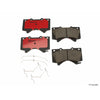 Front Disc Brake Pad Set for Sequoia, Tundra, LX570, Land Cruiser (P83107N)