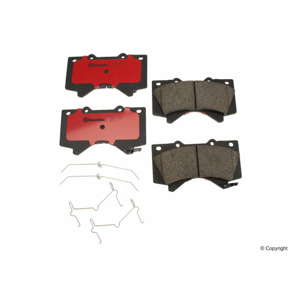 Front Disc Brake Pad Set for Sequoia, Tundra, LX570, Land Cruiser (P83107N)