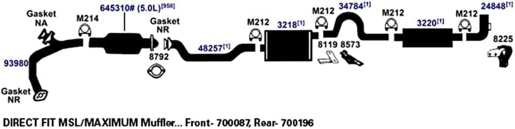 48257 Exhaust Pipe