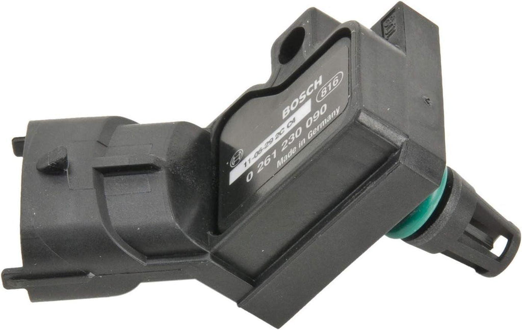 Automotive 0261230090 Original Equipment Boost Pressure/Manifold Absolute Pressure (MAP) Sensor for Select Volvo: 06-07 C70, 04-10 S40, 02-09 S60, 99-06 S80, 05-07 V50, 01-07 V70, 03-07 XC70, 03-06 XC90