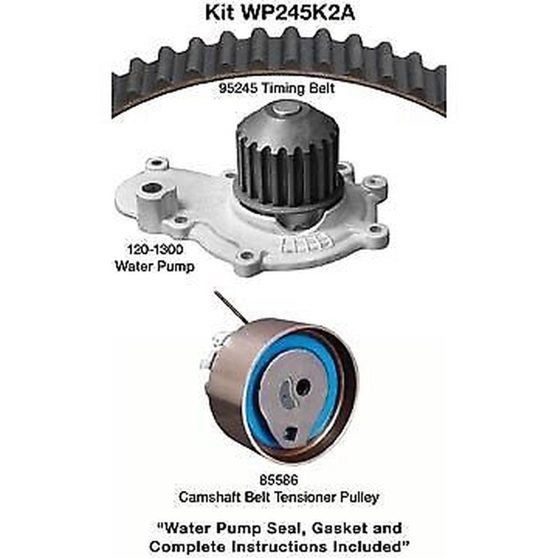 Dayco Engine Timing Belt Kit with Water Pump for Neon, SX 2.0 WP245K2A