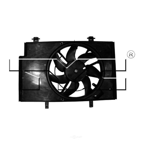 Dual Radiator and Condenser Fan Assembly Fits 2014 Ford Fiesta