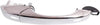 For Chryslr Town & Country Exterior Door Handle Rear, Driver or Passenger Side - Side Sliding Door Chrome (2008-2016) | Trim:All Submodels