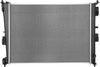 OEM-RA-13249 1-Row Aluminum Core Radiator Compatible with 11-14 Optima 2.4L Hybrid, 25-1/16" W X 18-11/16 H X 5/8" D,1-3/8" Inlet / 1-3/8" Outlet