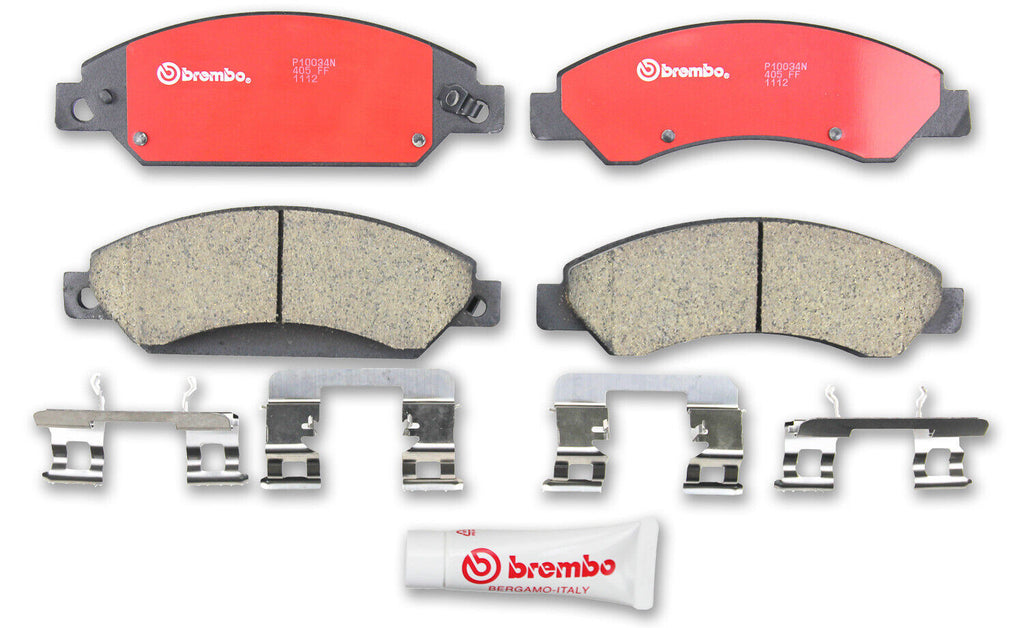 Front Disc Brake Pad Set for Tahoe, Escalade, Escalade Esv+More (P10034N)