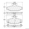 Centric Rear Disc Brake Pad for Camaro, Firebird, Corvette (300.04130)
