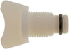 For Toyota Sienna 2004 05 06 07 2008 Radiator Drain Cock | White | Plastic | Replacement for 16417-24200, 17751-72010