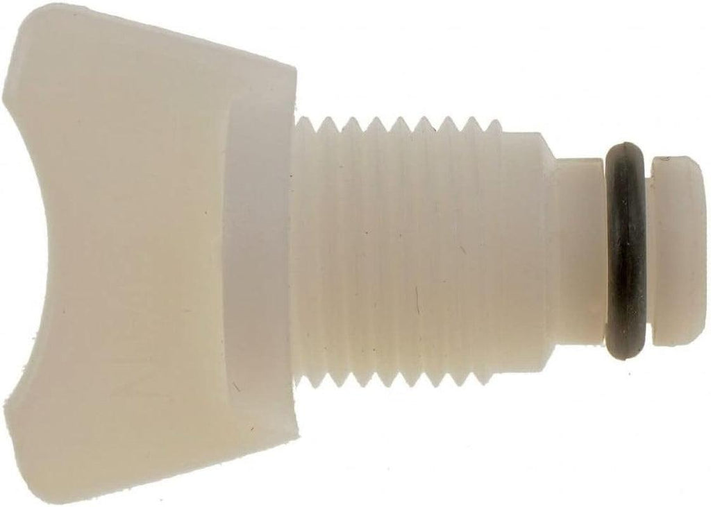 For Acura Legend 1990 91 92 93 94 1995 Radiator Drain Cock | White | Plastic | Replacement for 16417-24200, 17751-72010