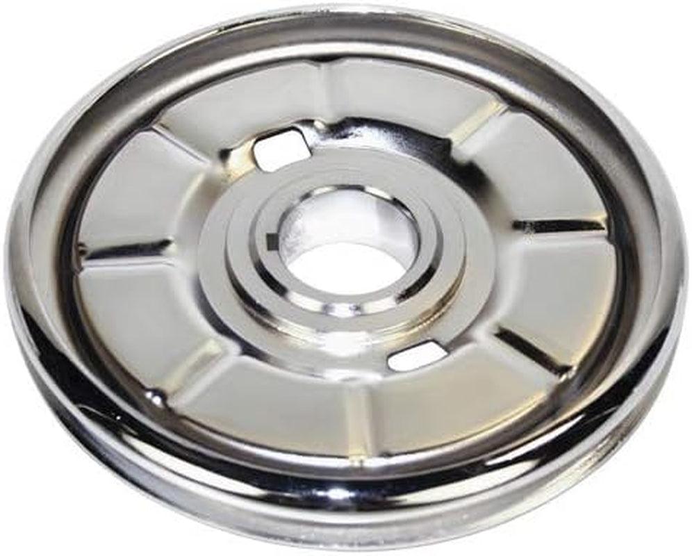 Chrome Stock Steel Crank Pulley, for Aircooled VW, Compatible with Dune Buggy