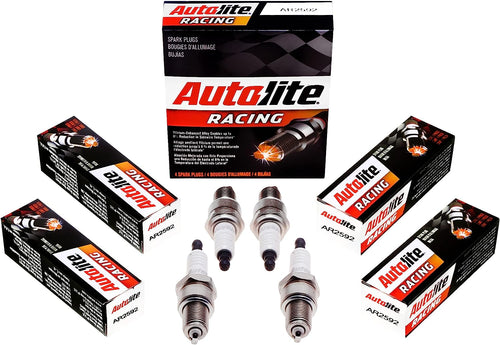 AR2592-4PK High Performance Racing Non-Resistor Spark Plug, 4 Pack