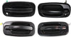 Exterior Door Handle Set Compatible with 2000-2006 Chevrolet Tahoe, Fits 2000-2006 GMC Yukon, Fits 2002-2006 Chevrolet Avalanche 1500, Fits 2002-2006 Chevrolet Avalanche 2500