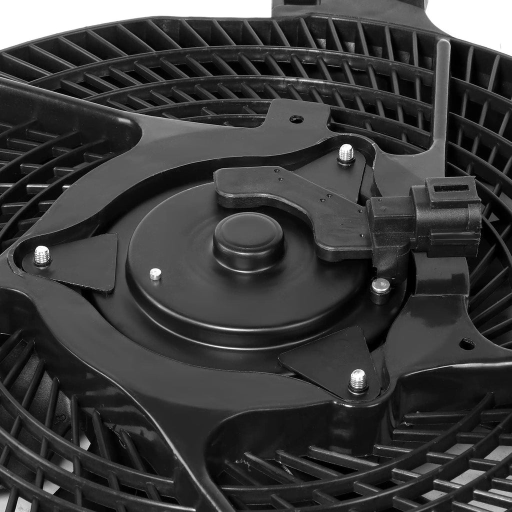 Factory Style A/C Condenser Fan Assembly Compatible with 03-08 Infiniti FX45,OEM-RF-0916