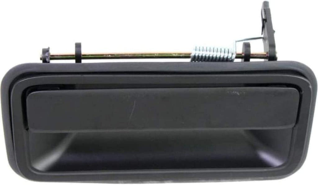 for Chevy K2500 Suburban Exterior Door Handle 1992-1999 Rear Driver Side Smooth Black | Trim: Base/Silverado | GM1520138 | 15050659