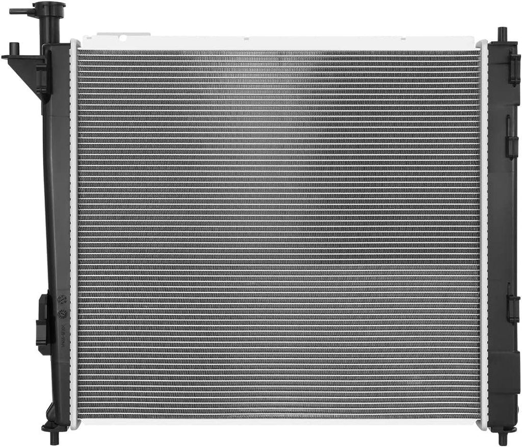 OEM-RA-13373 OE Style 1-Row Aluminum Cooling Radiator Compatible with 13-18 Santa Fe Sport Fits 2.0T with Tow Package