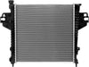 OEM-RA-2975 OE Style 1-Row Aluminum Core Radiator Compatible with 2007 Liberty, 19-15/16" W X 19-15/16" H X 1-1/16" D,1-1/2" Inlet / 1-13/16" Outlet
