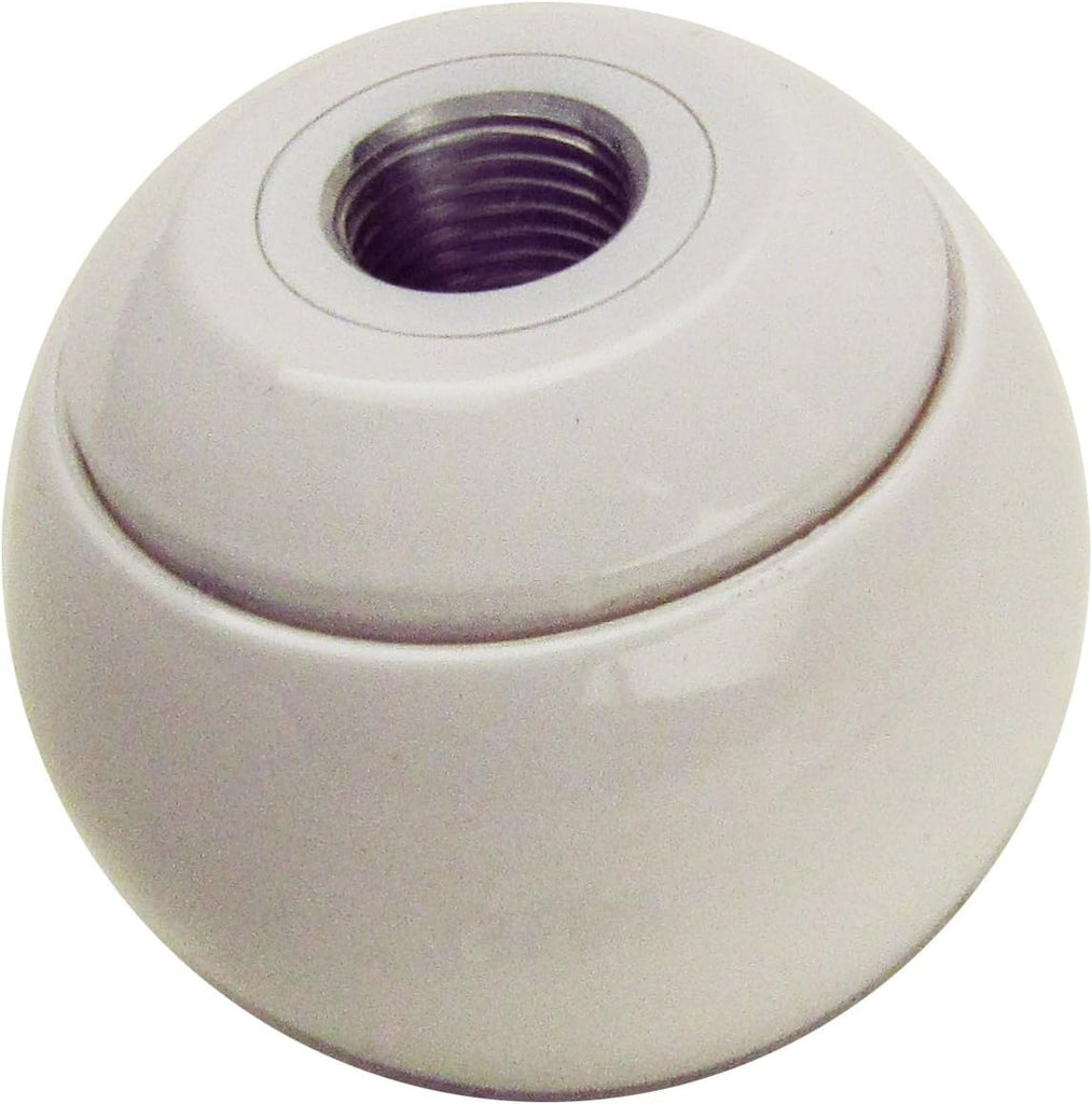 46110 White Replacement Shifter Knob with SAE Threads