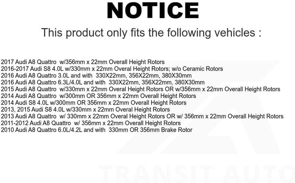 Mpulse Rear Disc Brake Pads Wear Sensor SEN-2BWS0023 for Audi A8 Quattro S8