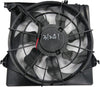 623880 Replacement Cooling Fan Assembly Compatible with Hyundai SANTA FE, 1 Pack