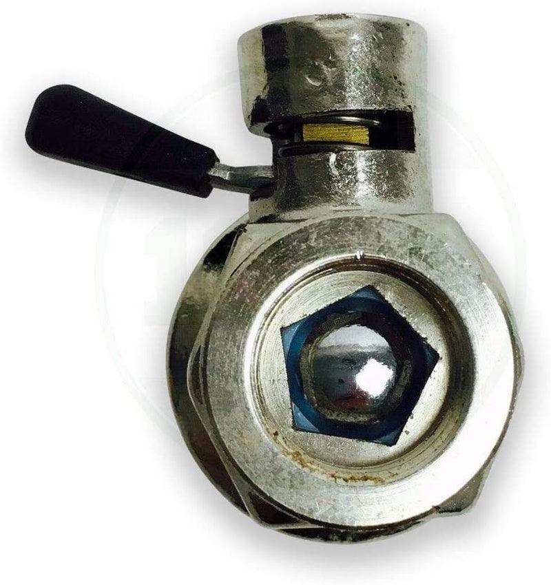EZ (EZ-211) Silver 27Mm-2.0 Thread Size Oil Drain Valve