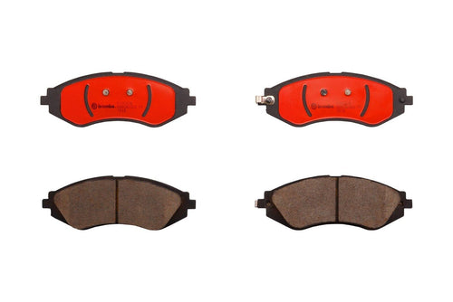 Front Disc Brake Pad Set for Spark EV, Spark, Aveo, Aveo5, G3+More (P10032N)
