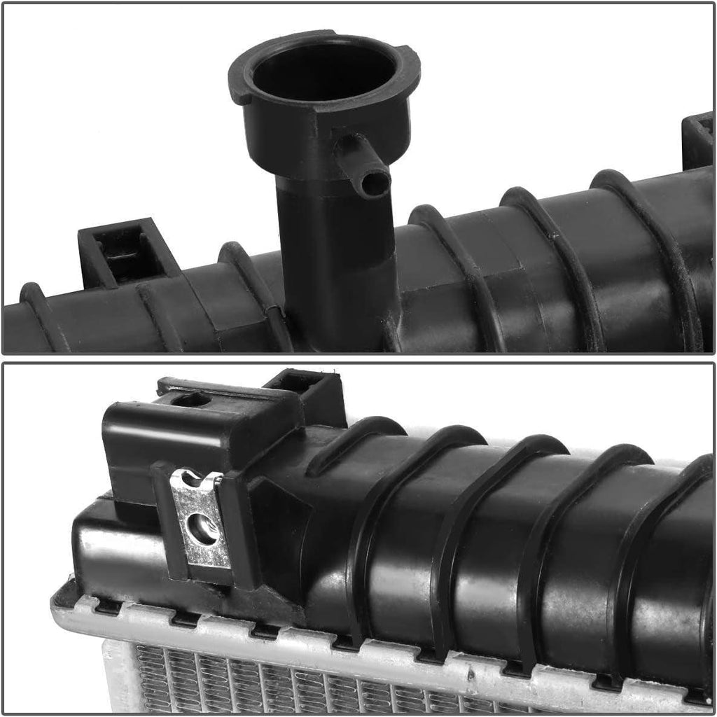 OEM-RA-2691 OE Style Aluminum Core Radiator Compatible with 04-10 QX56/05-15 Armada AT,26-3/4" W X 23-1/2" H X 1-1/4" D,1-1/2" Inlet/ 1-1/2" Outlet