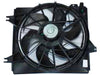 Left Auxiliary Fan Assembly - Compatible with 1996 - 2000 Hyundai Elantra 1997 1998 1999