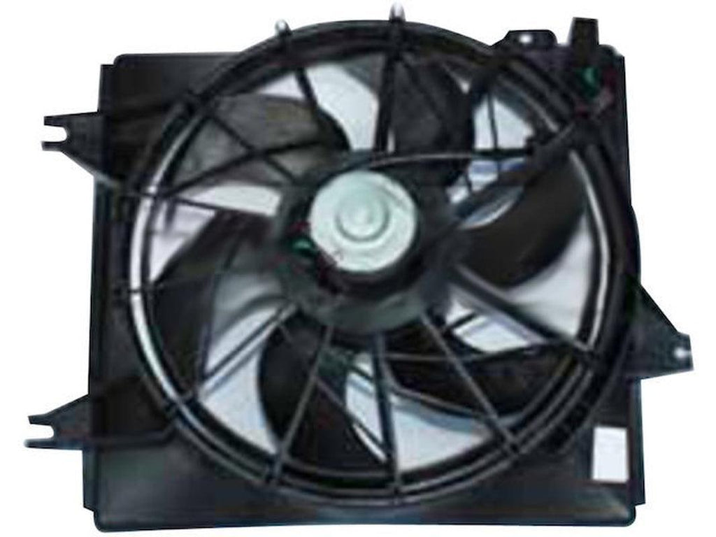 Left Auxiliary Fan Assembly - Compatible with 1996 - 2000 Hyundai Elantra 1997 1998 1999