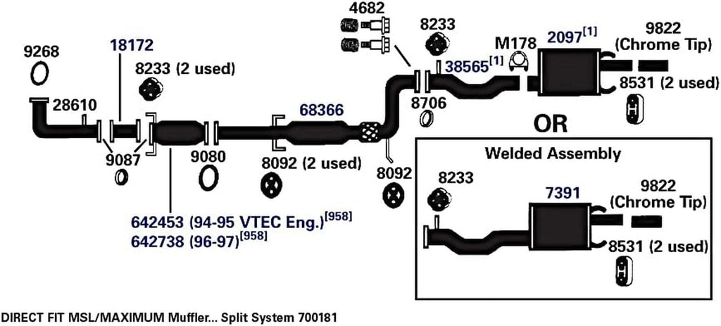 28610 Exhaust Pipe