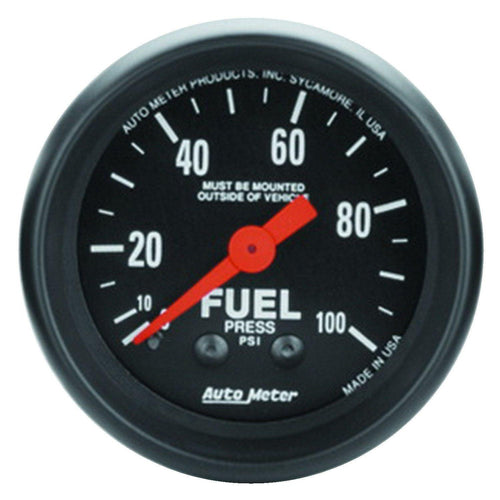 2-1/16 in. FUEL PRESSURE 0-100 PSI Z-SERIES - greatparts