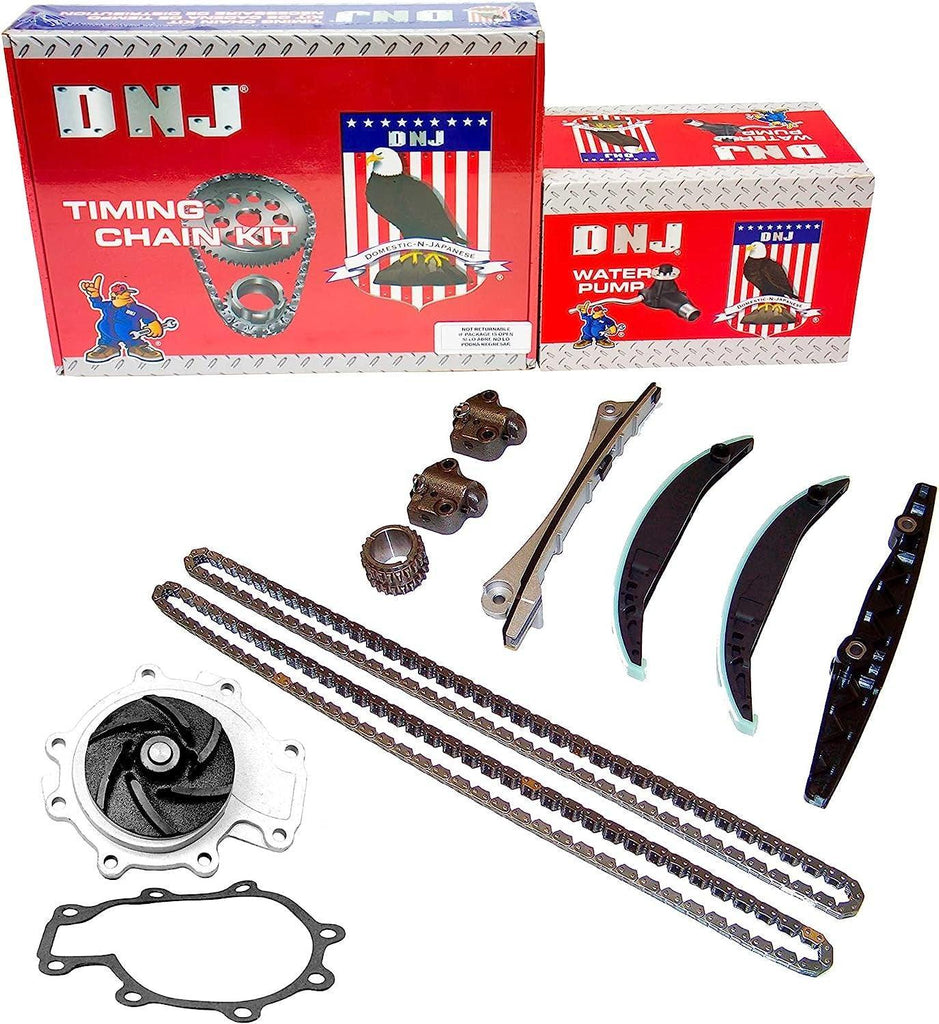 DNJ TK412WP TIMING KIT with WATER PUMP for 96-06 FORD, MAZDA / V6 / 2.5L, 3.0L / 155, 181 DOHC 24V DURATEC