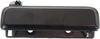 for Ford Thunderbird Exterior Door Handle Front, Passenger Side Smooth Black 1983-1988 | Trim:All Submodels | FO1311113 | E3FZ6122404B
